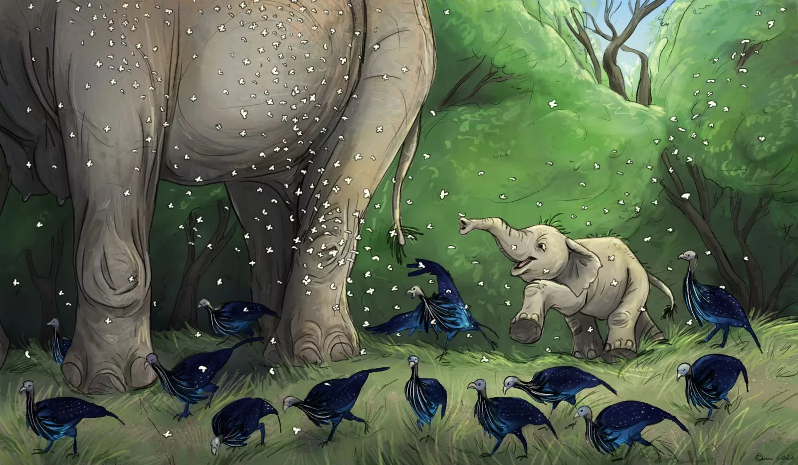 Character-driven concept painting