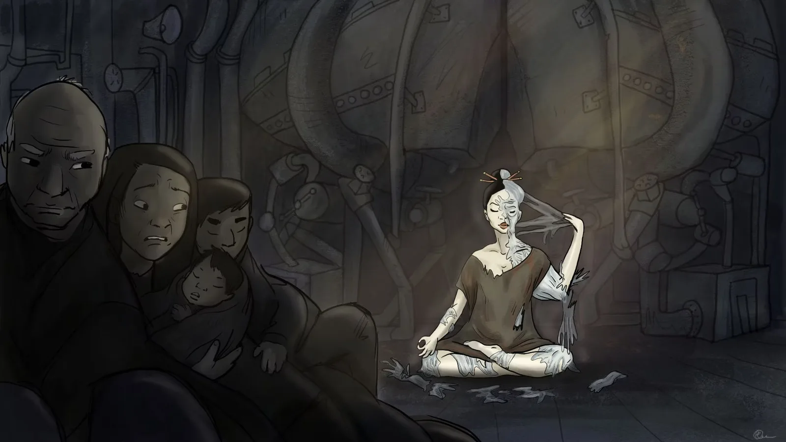 Atmospheric concept art