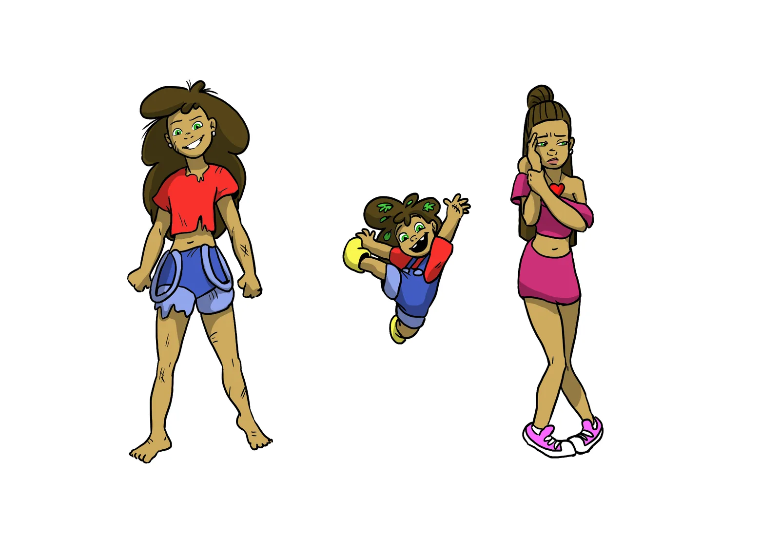 Dynamic pose study 1