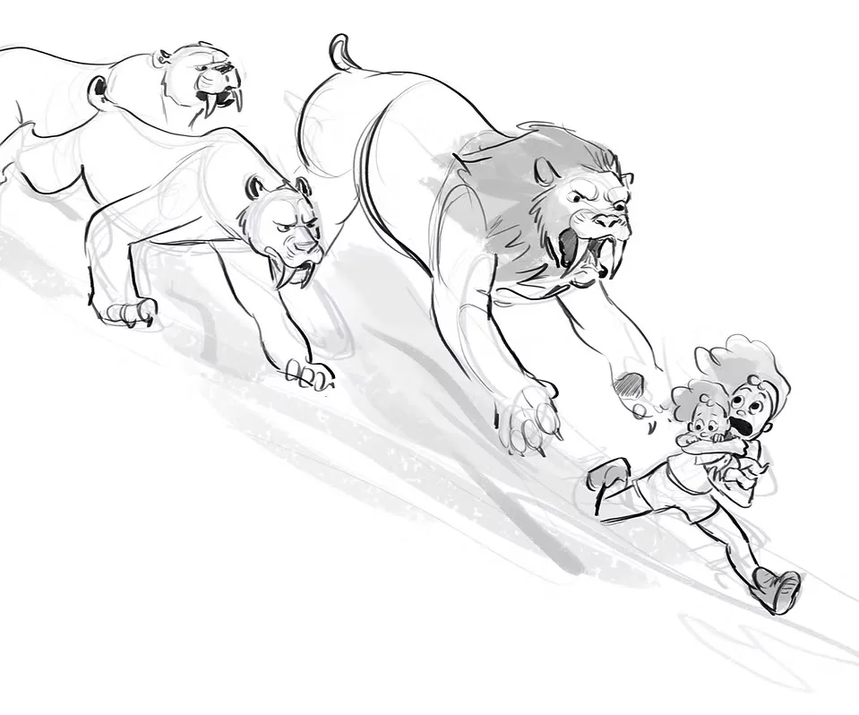 Narrative concept scene